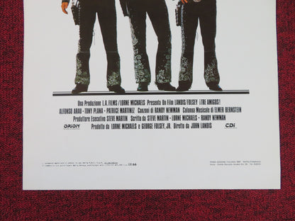 THREE AMIGOS! ITALIAN LOCANDINA POSTER STEVE MARTIN CHEVY CHASE MARTIN SHORT '87