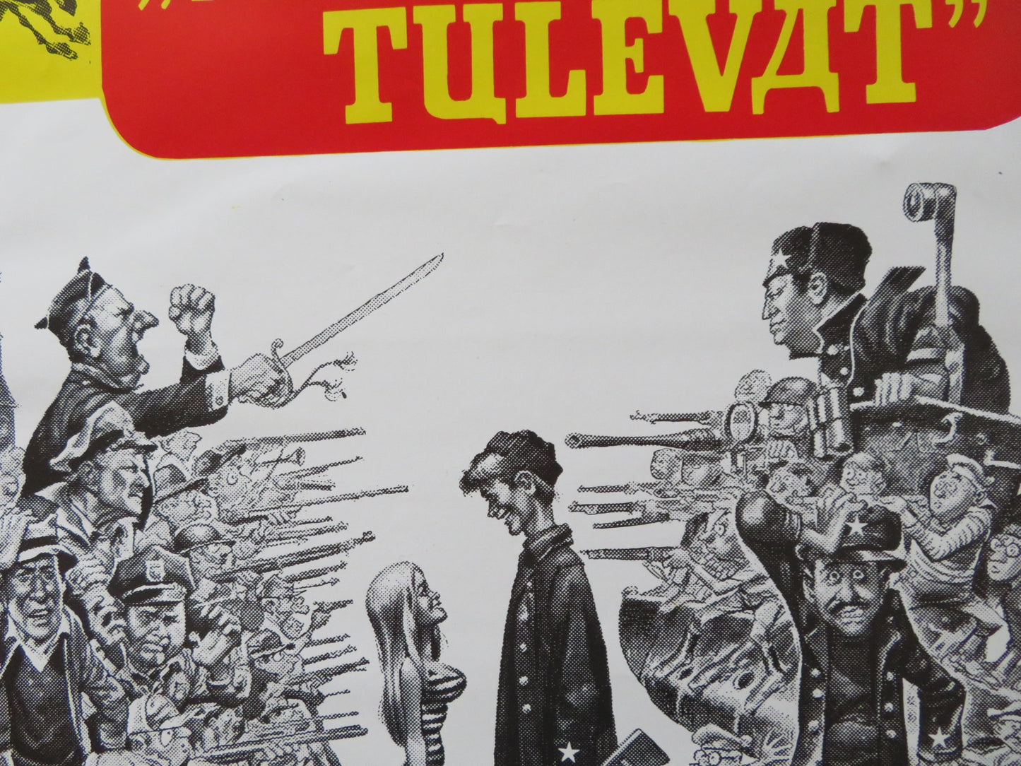 THE RUSSIANS ARE COMING THE RUSSIANS ARE COMING FINNISH POSTER CARL REINER R1970