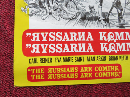 THE RUSSIANS ARE COMING THE RUSSIANS ARE COMING FINNISH POSTER CARL REINER R1970