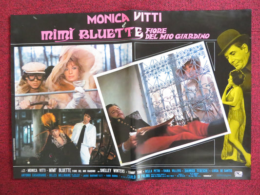 MIMI BLUETTE... FIORE DEL MIO GIARDINO  - C ITALIAN FOTOBUSTA POSTER VITTI 1976