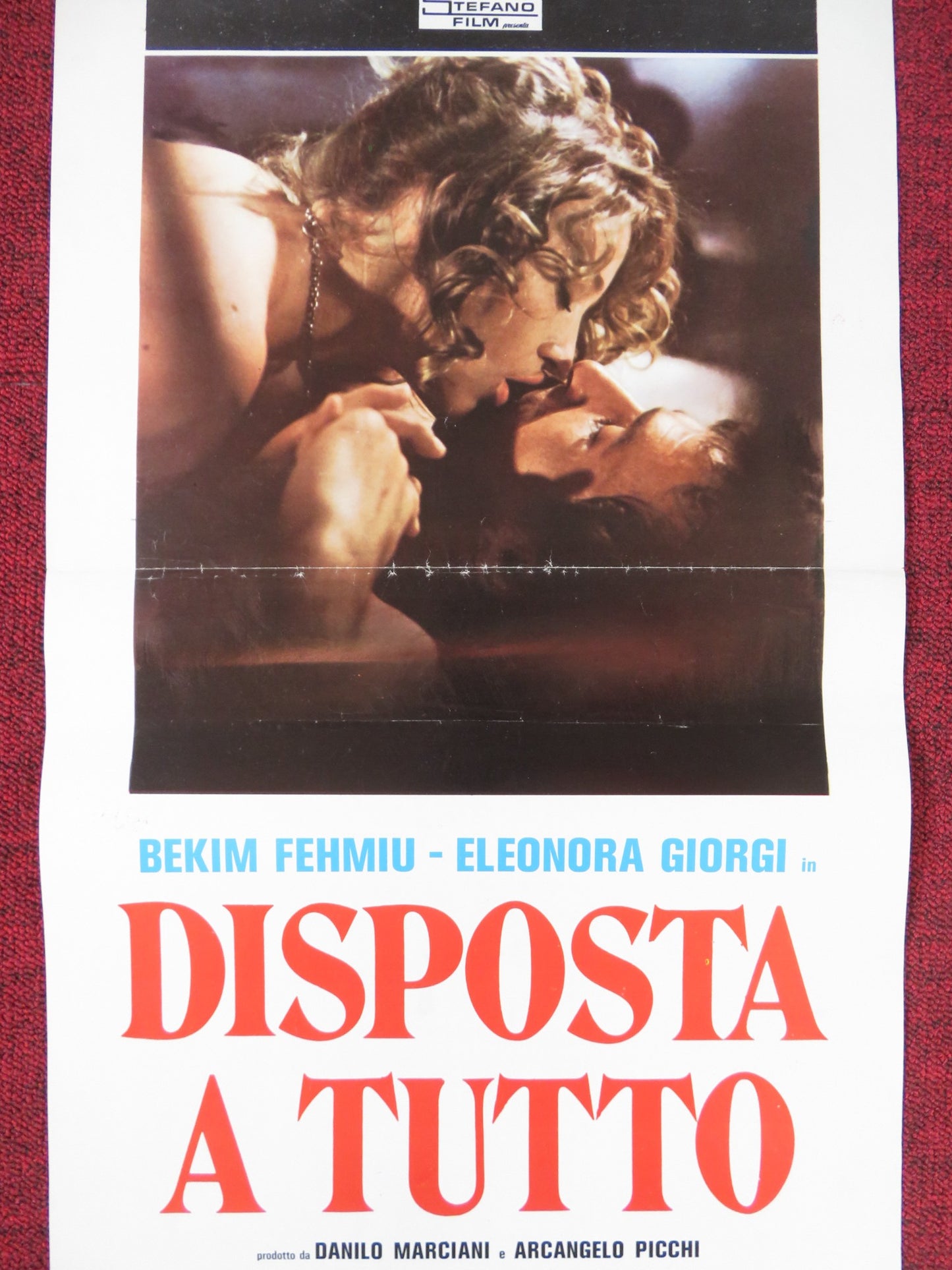 READY FOR ANYTHING ITALIAN LOCANDINA POSTER BEKIM FEHMIU ELEONORA GIORGI 1977