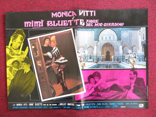 MIMI BLUETTE... FIORE DEL MIO GIARDINO  - F ITALIAN FOTOBUSTA POSTER VITTI 1976