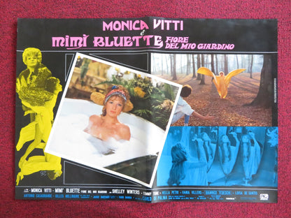 MIMI BLUETTE... FIORE DEL MIO GIARDINO  - G ITALIAN FOTOBUSTA POSTER VITTI 1976