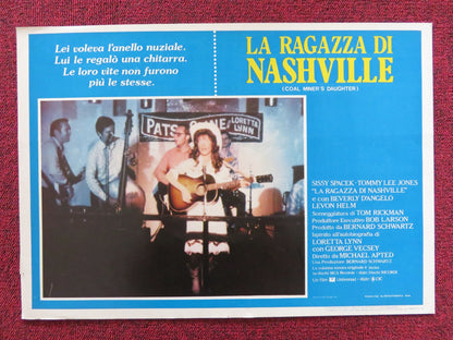 COAL MINER'S DAUGHTER - H ITALIAN FOTOBUSTA POSTER SISSY SPACEK LEE JONES 1980