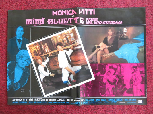 MIMI BLUETTE... FIORE DEL MIO GIARDINO  - H ITALIAN FOTOBUSTA POSTER VITTI 1976