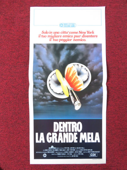 DENTRO LA GRANDE MELA / FIVE CORNERS ITALIAN LOCANDINA POSTER JODIE FOSTER 1988