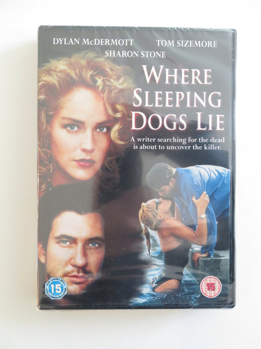 WHERE SLEEPING DOGS LIE (DVD) SHARON STONE DYLAN MCDERMOTT 1991 REGION 2