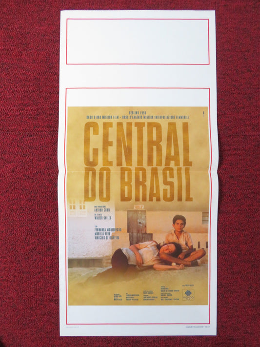 CENTRAL STATION ITALIAN LOCANDINA POSTER FERNANDA MONTENEGRO MARILIA PERA 1998