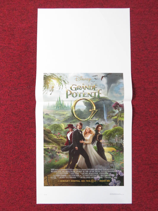 OZ THE GREAT AND POWERFUL ITALIAN LOCANDINA POSTER DISNEY JAMES FRANCO 2013