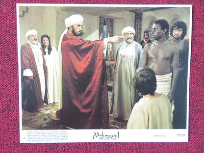 MOHAMMAD MESSENGER OF GOD - 2  LOBBY CARD- ANTHONY QUINN IRENE  PAPAS 1977