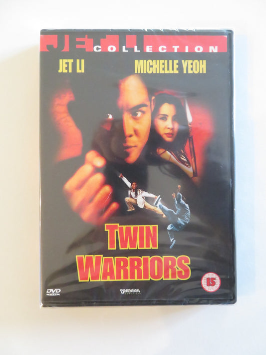 TWIN WARRIORS (DVD) JET LI MICHELLE YEOH 1993 REGION 2