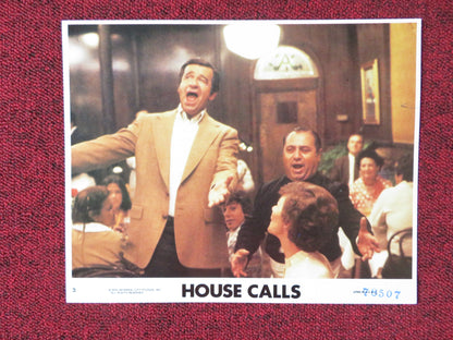 HOUSE CALLS - 3 LOBBY CARD WALTER MATTHAU  GLENDA JACKSON 1979