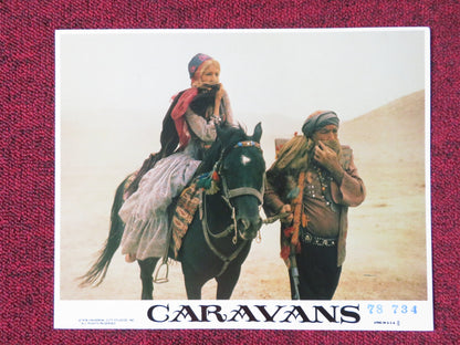 CARAVANS LOBBY CARD ANTHONY QUINN MICHAEL SARRAZIN 1978