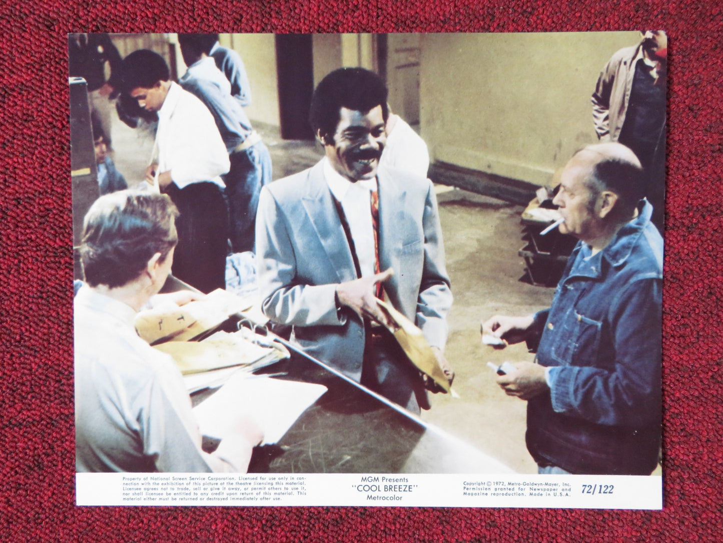 COOL BREEZE - A LOBBY CARD THALMUS RASULALA JUDY PACE 1972