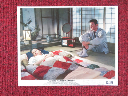 A GIRL NAMED TAMIKO LOBBY CARD LAURENCE HARVEY FRANCE NUYEN 1962