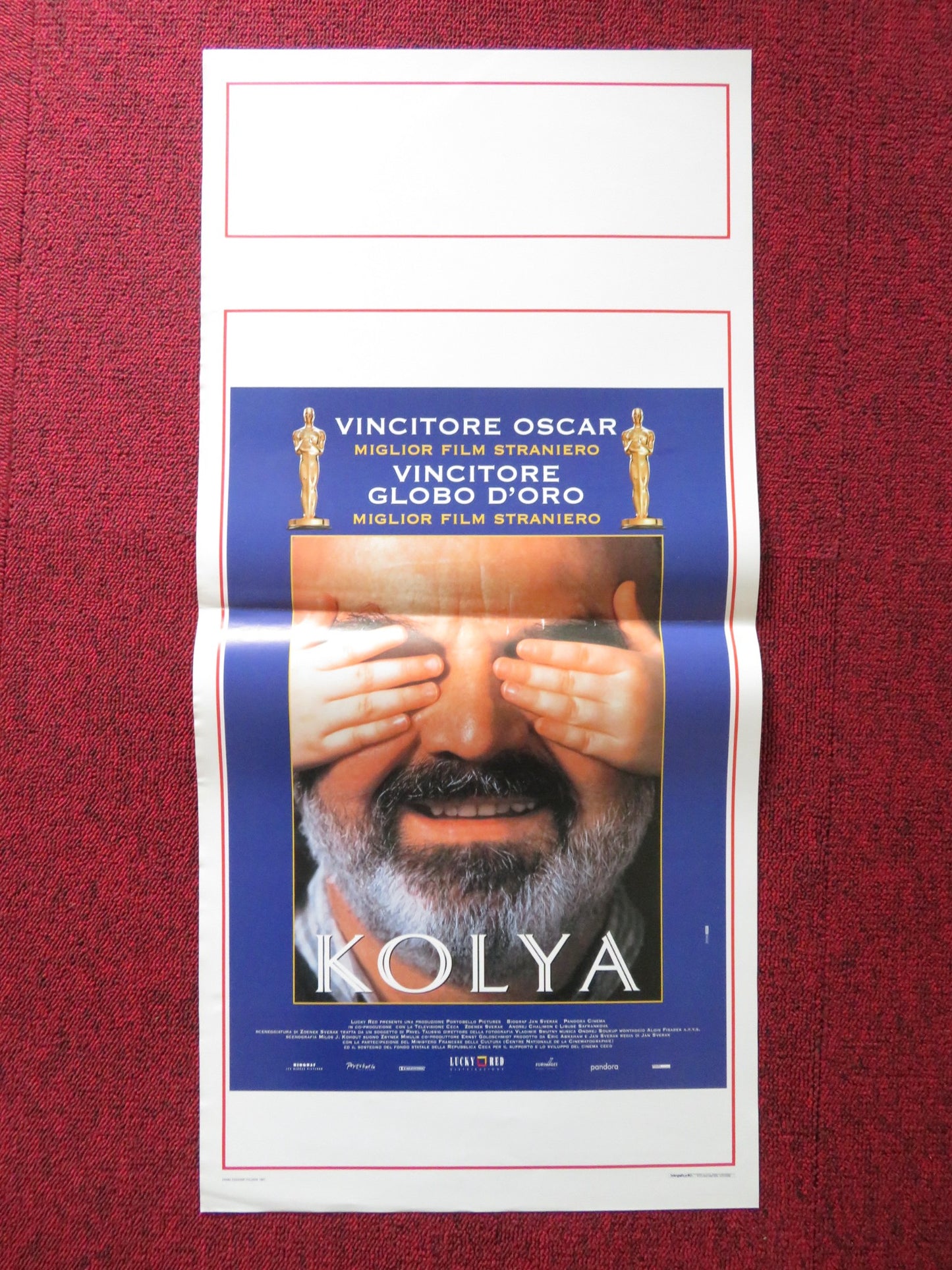 KOLYA ITALIAN LOCANDINA POSTER ZDENEK SVERAK ANDREY KHALIMON 1996