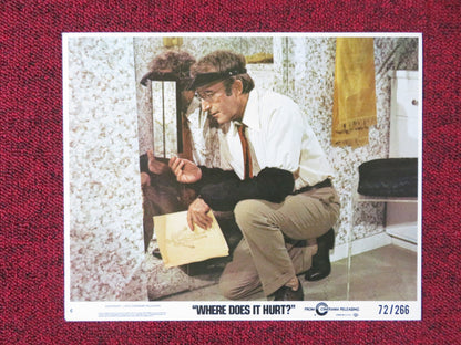 WHERE DOES IT HURT? - 6 LOBBY CARD PETER SELLERS PAT MORITA 1972