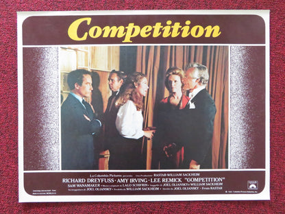 THE COMPETITION - G ITALIAN FOTOBUSTA POSTER RICHARD DREYFUSS AMY IRVING 1980