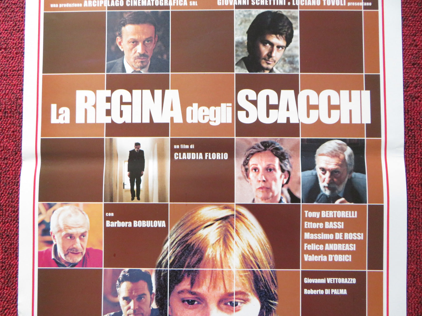 LA REGINA DEGLI SCACCHI ITALIAN LOCANDINA POSTER BARBORA BOBULOVA 2001