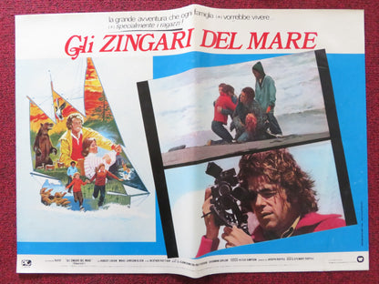 THE SEA GYPSIES - C ITALIAN FOTOBUSTA POSTER ROBERT LOGAN MIKKI JAMISON 1978