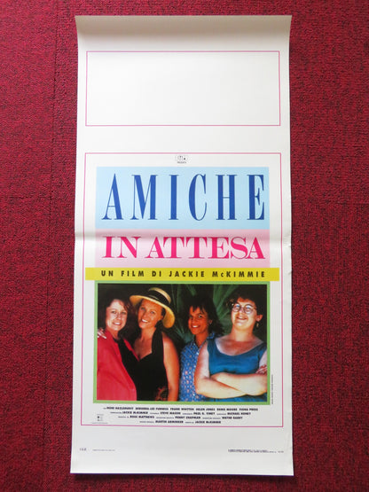 AMICHE IN ATTESA / WAITING ITALIAN LOCANDINA POSTER NONI HAZLEHURST FURNESS 1991