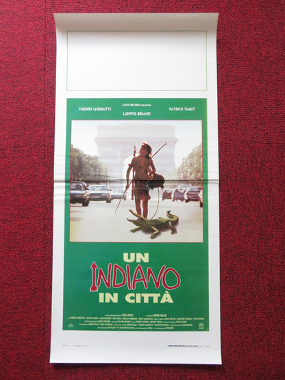 LITTLE INDIAN, BIG CITY ITALIAN LOCANDINA POSTER THIERRY LHERMITTE 1994