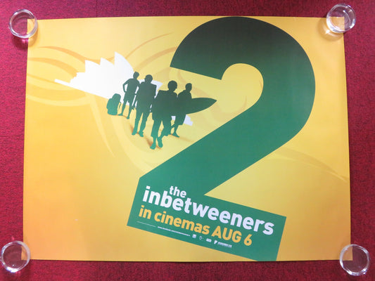 THE INBETWEENERS 2 - B UK QUAD ROLLED POSTER SIMON BIRD JAMES BUCKLEY 2014