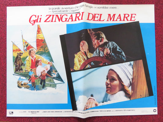 THE SEA GYPSIES - G ITALIAN FOTOBUSTA POSTER ROBERT LOGAN MIKKI JAMISON 1978