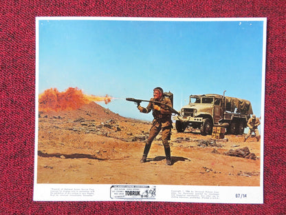 TOBRUK LOBBY CARD ROCK HUDSON GEORGE PEPPARD 1967