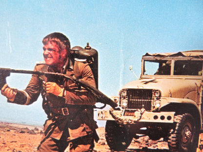 TOBRUK LOBBY CARD ROCK HUDSON GEORGE PEPPARD 1967