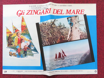 THE SEA GYPSIES - I ITALIAN FOTOBUSTA POSTER ROBERT LOGAN MIKKI JAMISON 1978