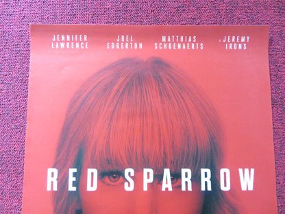 RED SPARROW ITALIAN LOCANDINA POSTER JENNIFER LAWRENCE JOEL EDGERTON 2018