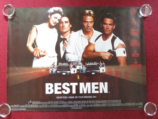 BEST MEN UK QUAD ROLLED POSTER DREW BARRYMORE DEAN CAIN 1997