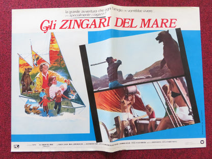 THE SEA GYPSIES - J ITALIAN FOTOBUSTA POSTER ROBERT LOGAN MIKKI JAMISON 1978