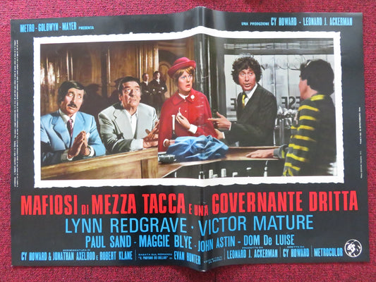 EVERY LITTLE CROOK AND NANNY - B ITALIAN FOTOBUSTA POSTER LYNN REDGRAVE 1972