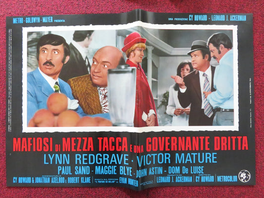 EVERY LITTLE CROOK AND NANNY - E ITALIAN FOTOBUSTA POSTER LYNN REDGRAVE 1972