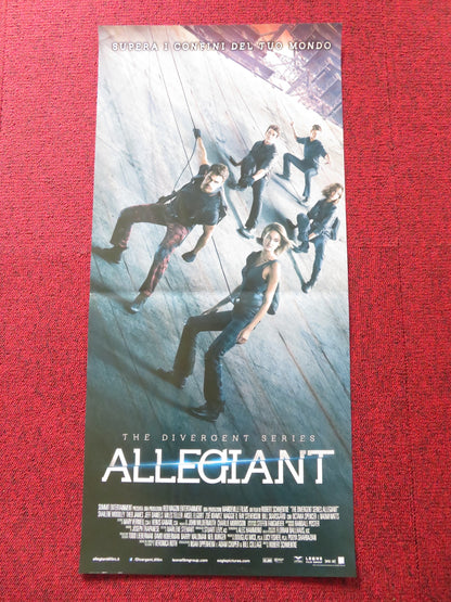 ALLEGIANT ITALIAN LOCANDINA POSTER THEO JAMES NAOMI WATTS 2016