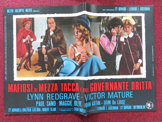 EVERY LITTLE CROOK AND NANNY - F ITALIAN FOTOBUSTA POSTER LYNN REDGRAVE 1972