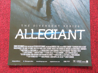 ALLEGIANT ITALIAN LOCANDINA POSTER THEO JAMES NAOMI WATTS 2016