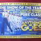 ANYTHING GOES UK QUAD ROLLED POSTER SUTTON FOSTER ROBERT LINDSAY 2021