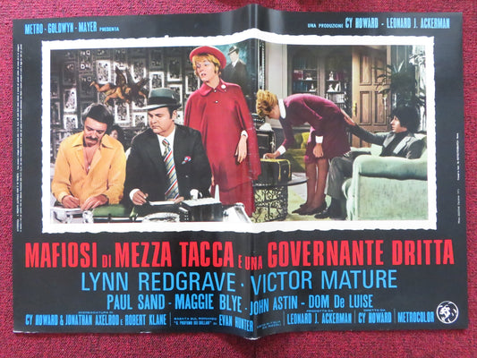 EVERY LITTLE CROOK AND NANNY - G ITALIAN FOTOBUSTA POSTER LYNN REDGRAVE 1972