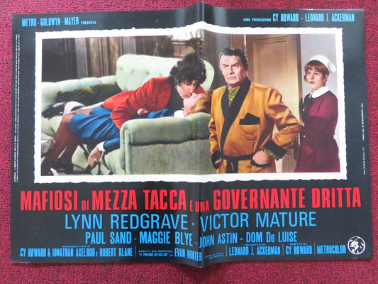 EVERY LITTLE CROOK AND NANNY - H ITALIAN FOTOBUSTA POSTER LYNN REDGRAVE 1972