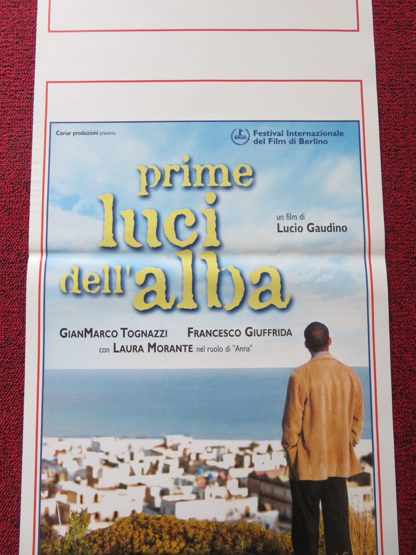 FIRST LIGHT OF DAWN ITALIAN LOCANDINA POSTER LUCIO GAUDINO LAURA MORANTE 2000