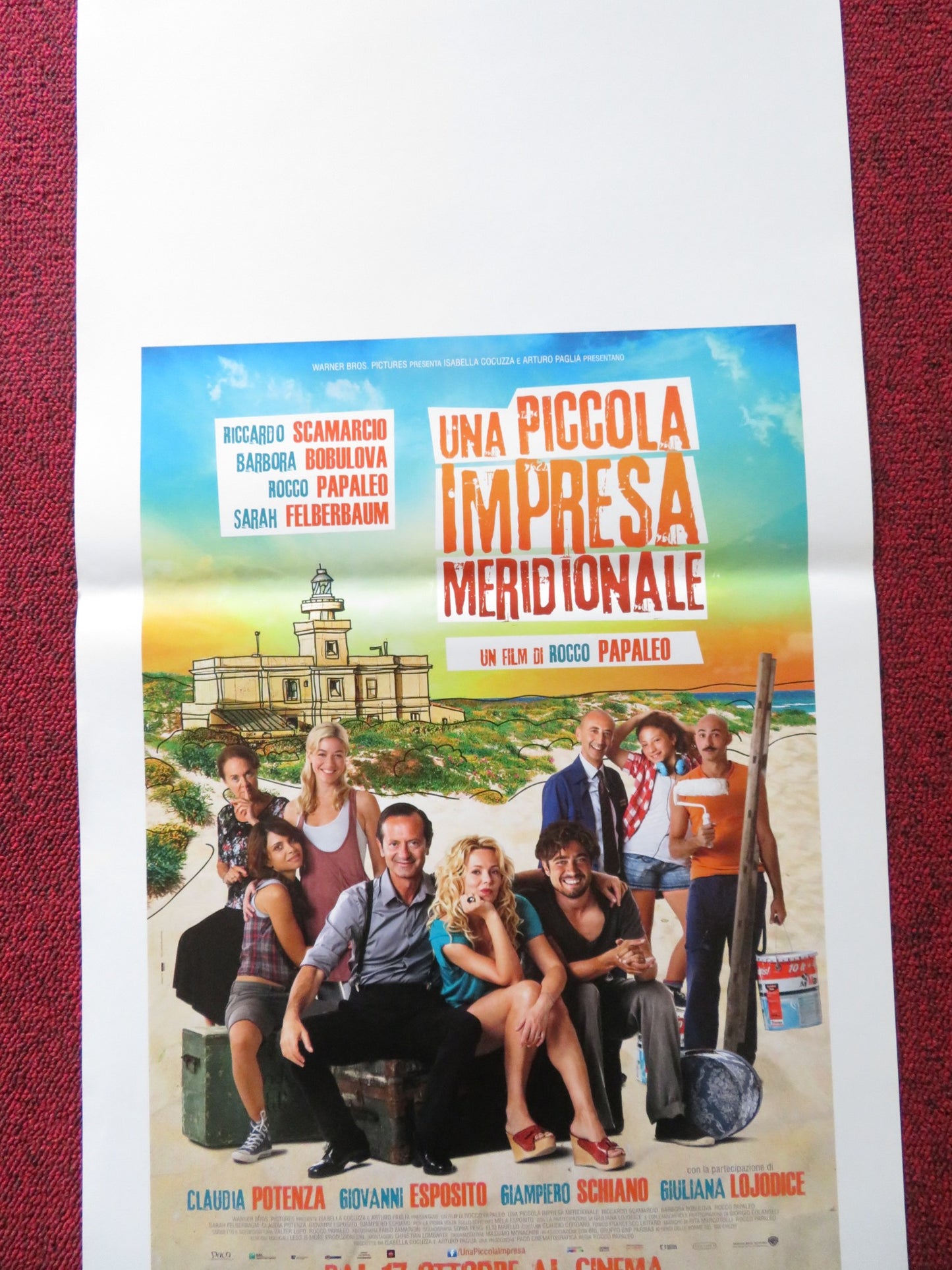 A SMALL SOUTHERN ENTERPRISE ITALIAN LOCANDINA POSTER RICCADO SCAMARCIO 2013