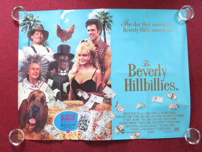 THE BEVERLY HILLBILLIES UK QUAD ROLLED POSTER JIM VARNEY ERIKA ELENIAK 1993