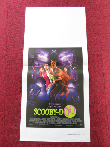 SCOOBY DOO ITALIAN LOCANDINA POSTER FREDDY PRINZE JR. SARAH MICHELLE GELLAR 2002