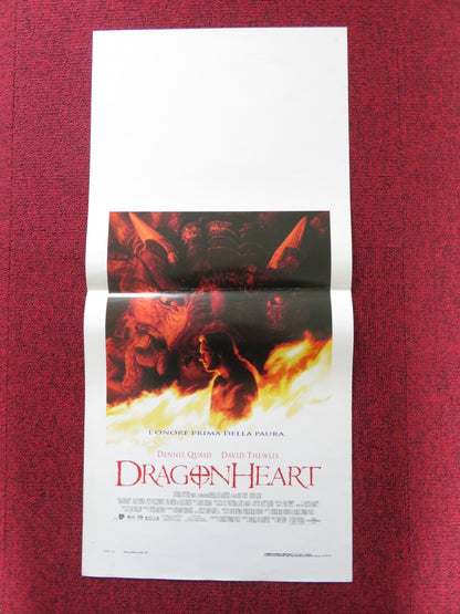 DRAGON HEART ITALIAN LOCANDINA POSTER DENNIS QUAID DAVID THEWLIS 1996