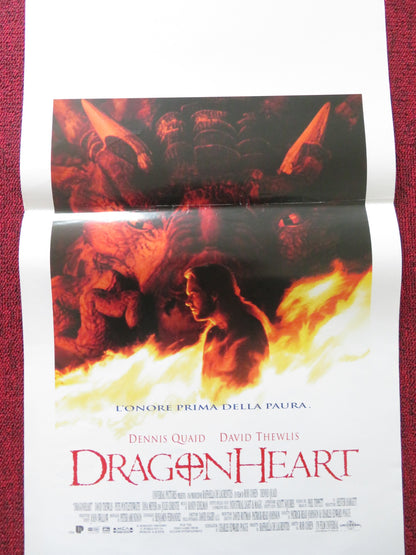 DRAGON HEART ITALIAN LOCANDINA POSTER DENNIS QUAID DAVID THEWLIS 1996