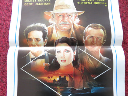 EUREKA ITALIAN LOCANDINA POSTER MICKEY ROURKE GENE HACKMAN 1986