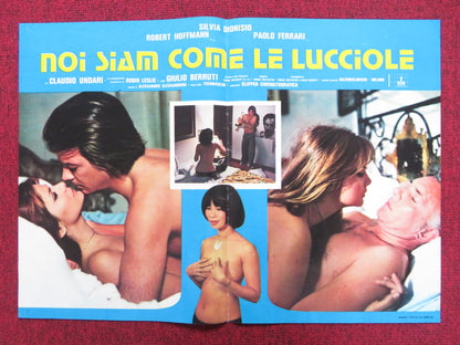 NO SIAM COME LE LUCCIOLE - B ITALIAN FOTOBUSTA POSTER ROBERT HOFFMAN 1976